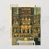 オーストリア、ウィーンの聖ステファンの内部 ポストカード (正面/裏面)