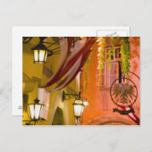 オーストリア、ウィーン:フライシュマルクト:グリーフェンガッセ ポストカード (正面/裏面)