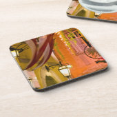 オーストリア、ウィーン：フリシュマルクト：グリヘンガス コースター (左側)