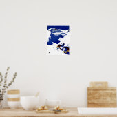 オーストリア・ウンシュハイム復元ヴィンテージ旅行ポスター ポスター (キッチン)