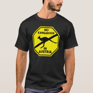 オーストリア·オーストラリアにカンガルーはない Tシャツ