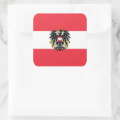 オーストリア/オーストリア国旗 スクエアシール (バッグ)