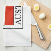 オーストリア キッチンタオル (四つ折り)