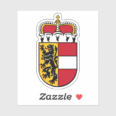 オーストリア・ザルツブルク州の紋章 シール (シート)