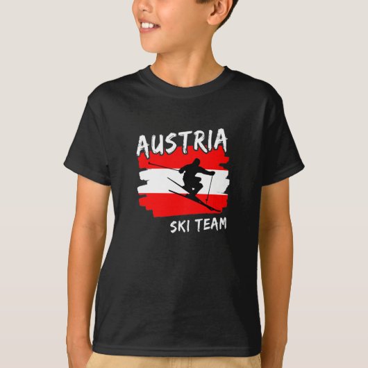 オーストリア スキー Tシャツ (正面)