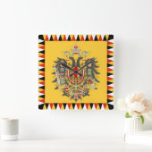 オーストリア スクエア壁時計 (ホーム)