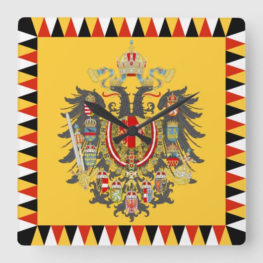 オーストリア スクエア壁時計 (正面)