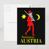 オーストリア・スチリアコート・オブ・アームズ・オブ・ロッテンマン ポストカード (正面/裏面)