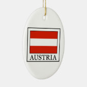 オーストリア セラミックオーナメント (右)