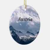 オーストリア セラミックオーナメント (右)