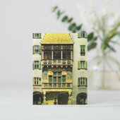 オーストリア、チロル、インスブルックゴールデンルーフ ポストカード (スタンド正面)