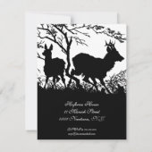 オーストリア・ドイツスタイルの秋のワルツ/ボールへのご招待 招待状 (裏面)