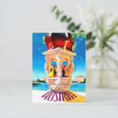 オーストリア、ドナウべワルツ、ヴィンテージ旅行 ポストカード (スタンド正面)