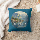 オーストリア・ハルスタット欧州連合 クッション (ブランケット)