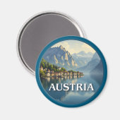 オーストリア・ハルスタット欧州連合 マグネット (正面/裏面)