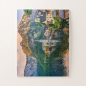 オーストリア、ハルスタット。 ジグソーパズル (縦)