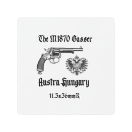 オーストリア – ハンガリーのガッサー革命家WWI メタルプリント