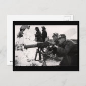 オーストリア・ハンガリーの機関銃 ポストカード (正面/裏面)