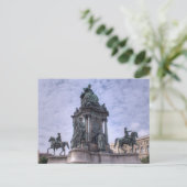 オーストリア・ハンガリーの皇后マリー・テレサ ポストカード (スタンド正面)