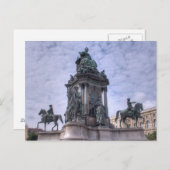 オーストリア・ハンガリーの皇后マリー・テレサ ポストカード (正面/裏面)