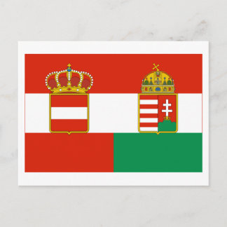 オーストリア – ハンガリー国旗（1869年～1918年） ポストカード