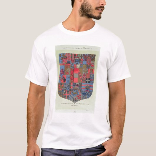 オーストリア・ハンガリー帝国の紋章付き外衣 Tシャツ (正面)