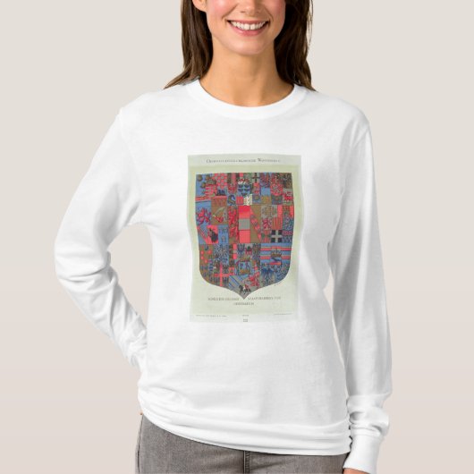 オーストリア・ハンガリー帝国の紋章付き外衣 Tシャツ (正面)