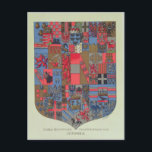 オーストリア・ハンガリー帝国の紋章 ポストカード<br><div class="desc">01315 Coat of Arms of the Austro-Hungarian Empire, R. M. Rohrerが刻んだオーストリアの宮廷の紋章を示す | by Hugo Gerard Strohl |アートの場所: Schloss Halbthurn,オーストリア |オーストリアのアーティスト |画像収集番号: XAM79079</div>