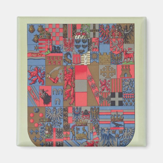 オーストリア・ハンガリー帝国の紋章 マグネット (正面)