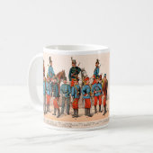 オーストリア＝ハンガリー帝国軍服 コーヒーマグカップ (正面左)