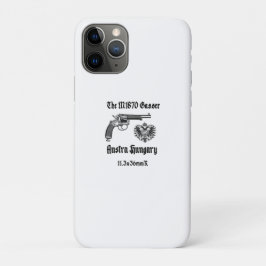 オーストリア=ハンガリー ガッサー回転式拳銃 第一次世界大戦 iPhone 11 PROケース