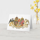 オーストリア – ハンガリー(1915-18) – 紋章 カード (黄色い花)