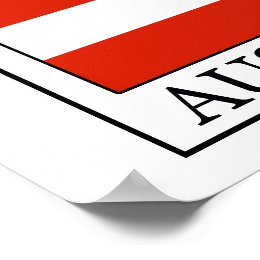 オーストリア ポスター (角)