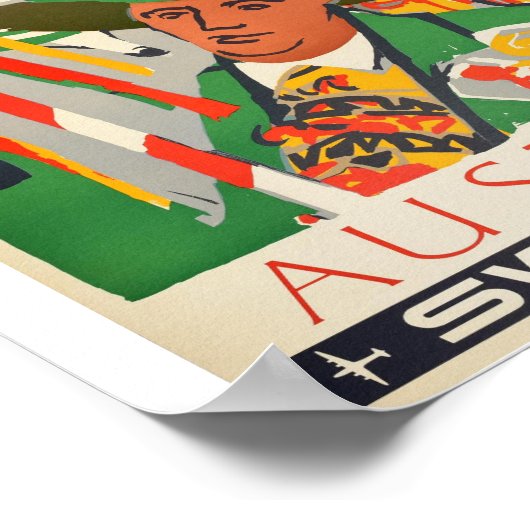 オーストリア ポスター (角)