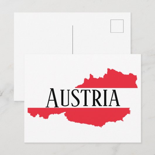 オーストリア ポストカード (正面/裏面)