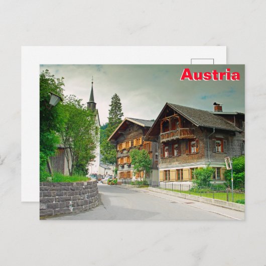 オーストリア ポストカード (正面/裏面)