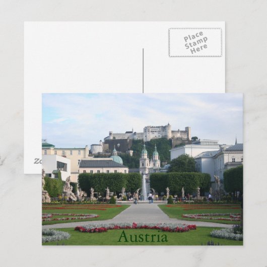 オーストリア ポストカード (正面/裏面)