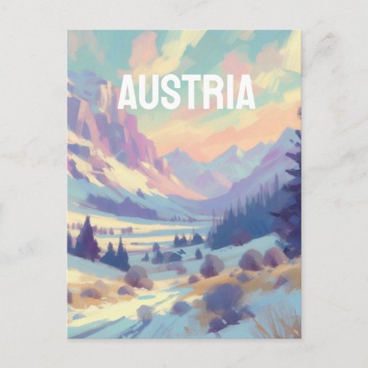 オーストリア ポストカード (正面)