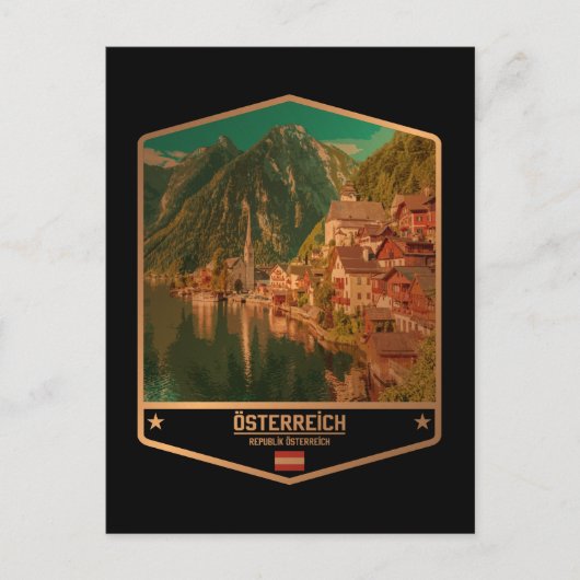 オーストリア ポストカード (正面)