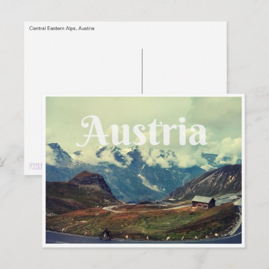 オーストリア ポストカード (正面/裏面)