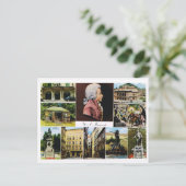 オーストリア、モーツァルト、モーツァルトにリンクされた場所 ポストカード (スタンド正面)