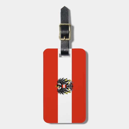 オーストリア ラゲッジタグ (正面縦)