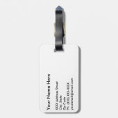 オーストリア ラゲッジタグ (裏面縦)