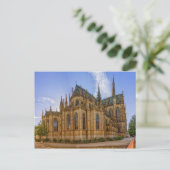 オーストリア、リンツの無形の概念の大聖堂 ポストカード (スタンド正面)