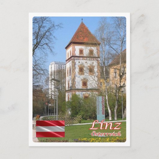 オーストリア – リンツ – ポストカード (正面)