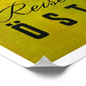 オーストリア、レイスランド、鉄道、ヴィンテージ旅行ポスター ポスター (角)