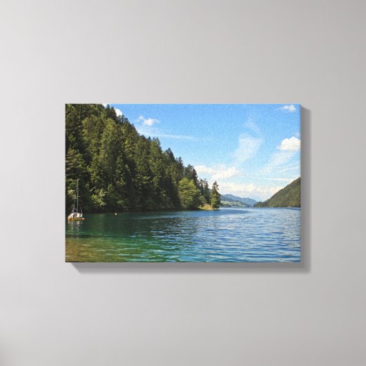 オーストリア，ワイセンゼ キャンバスプリント (正面)