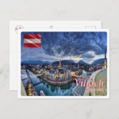 オーストリア – ヴィラハ –  ポストカード (正面/裏面)