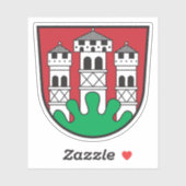 オーストリア、ヴォルカーマルクトの紋章 シール (シート)