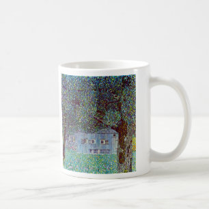 オーストリア・上オーストリア地方の農家(Gustav Klimt作) コーヒーマグカップ